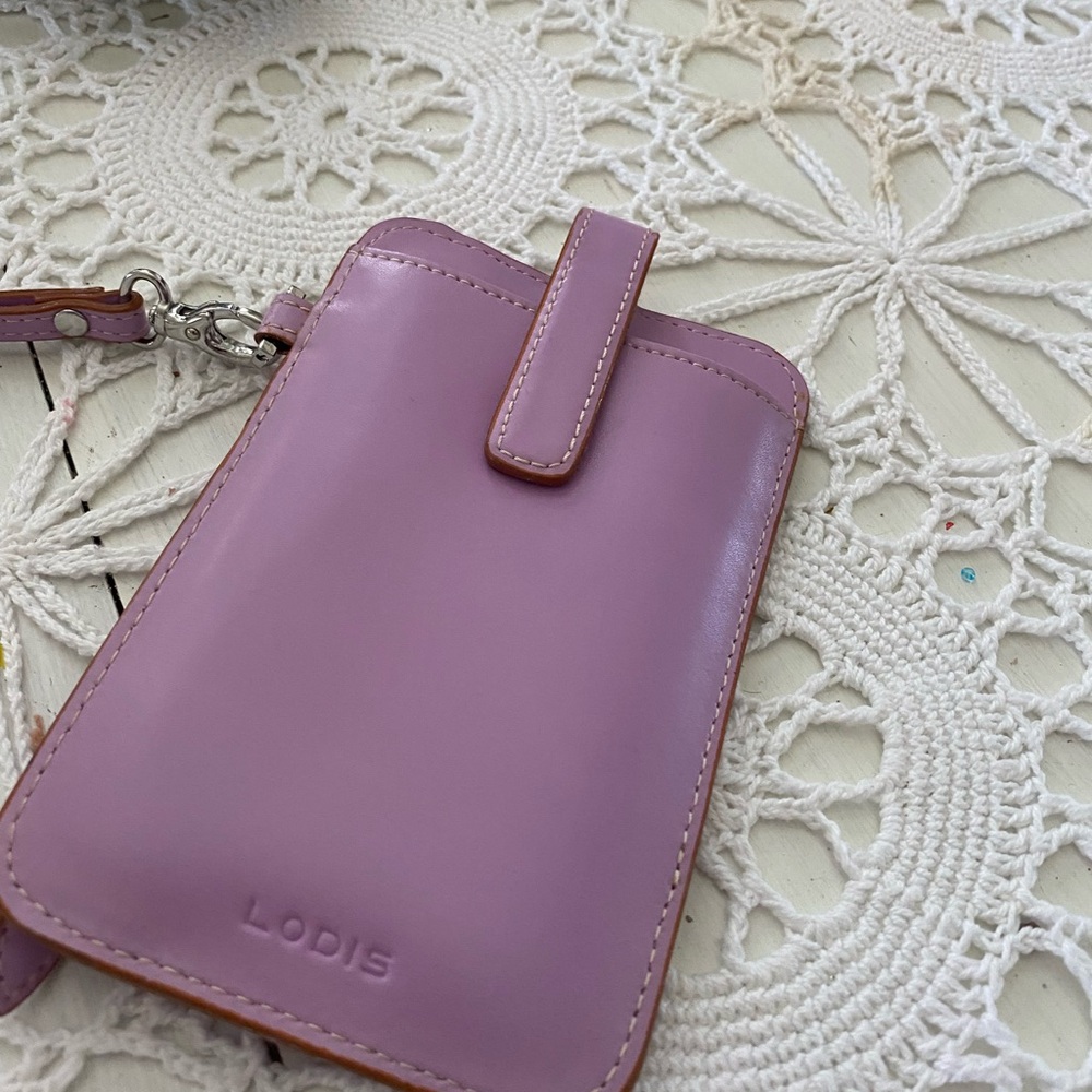 Lodis purple  Wristlet Wallet